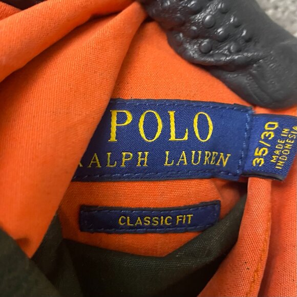 Polo Ralph Lauren Reversible Orange Camo Cargo Pants Mens 35 x 30 Measures 37x29 - Picture 3 of 16